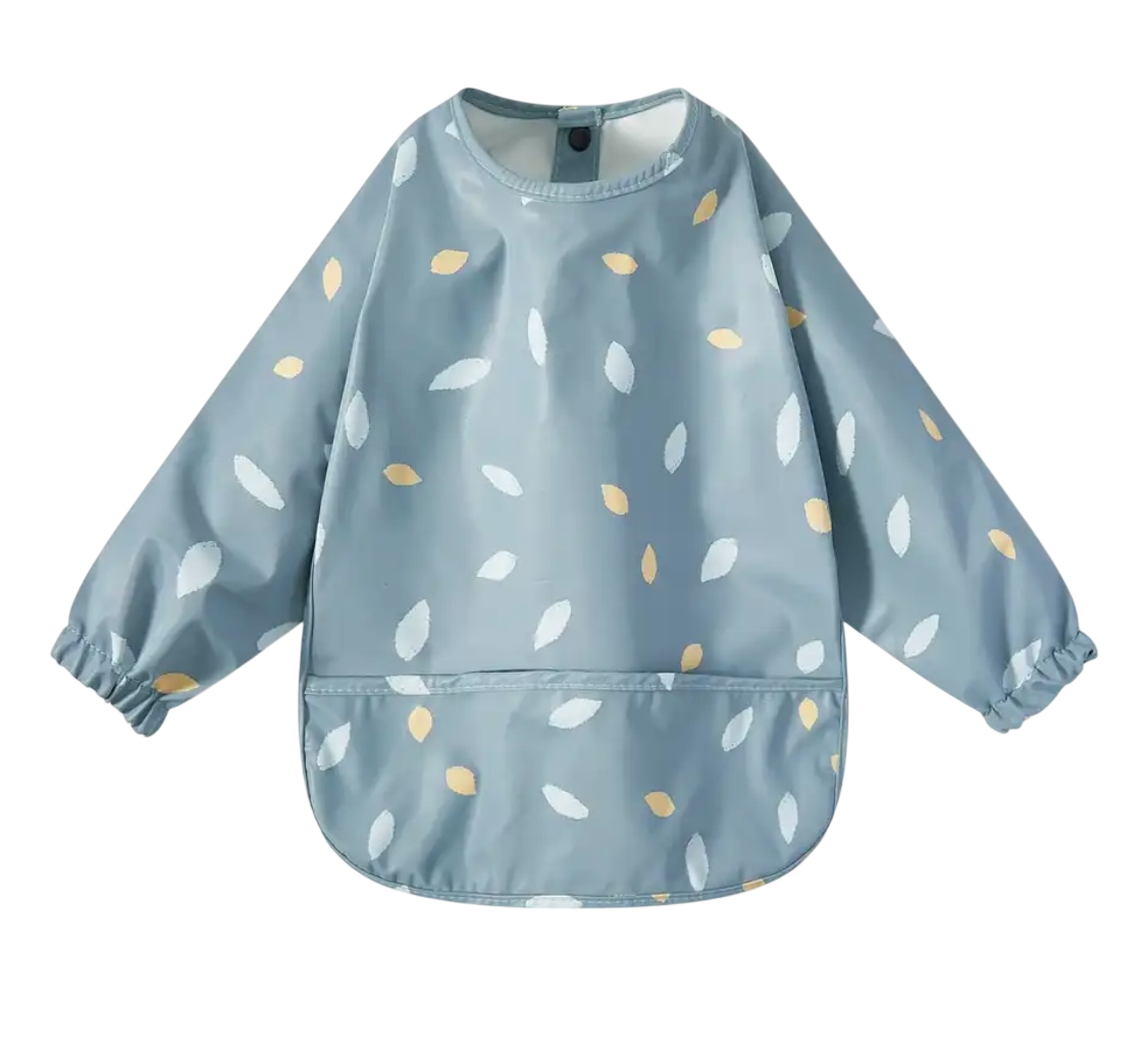 Mandil Pre-Escolar Blue Leaf